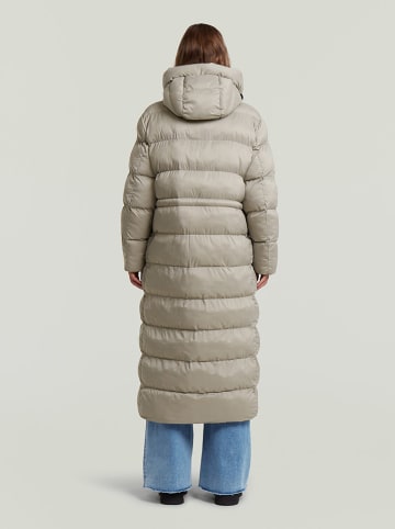 Wintermantel in Taupe