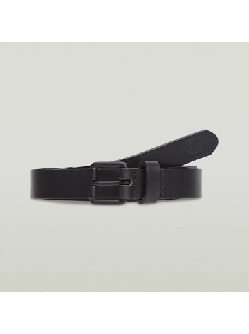 Leren riem zwart