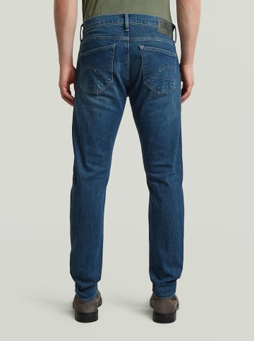 Dżinsy - Slim fit - w kolorze niebieskim