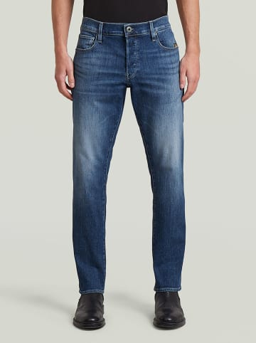 Dżinsy - Slim fit - w kolorze granatowym