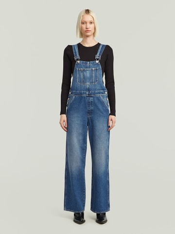 Jeans-Latzhose in Blau