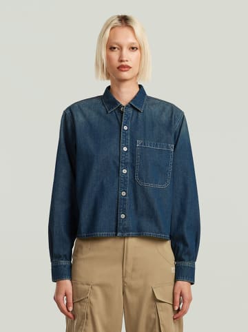 Jeanshemd - Relaxed fit - in Dunkelblau