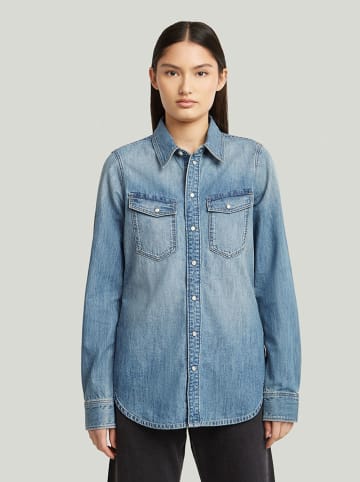 Jeans-Hemd - Slim fit - in Blau