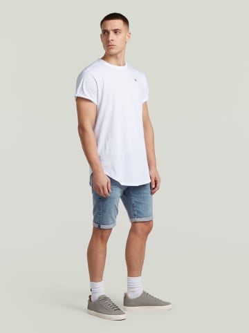 Szorty dżinsowe "3301" - Slim fit - w kolorze niebieskim