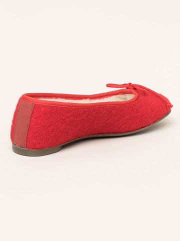 Pantoffels "Ballerina" rood