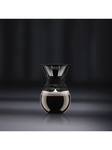 Kaffeebereiter "Pour Over" in Schwarz - 1 l