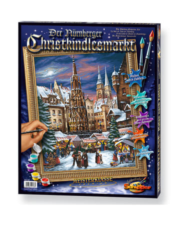 Malen nach Zahlen "Der Nürnberger Christkindlesmarkt" - ab 12 Jahren