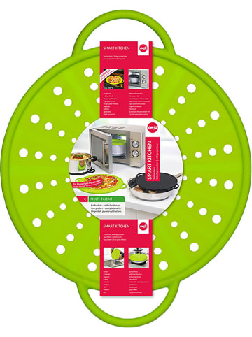 Osłona "Smart Kitchen" w kolorze zielonym przeciw rozpryskiwaniu - Ø 31 cm