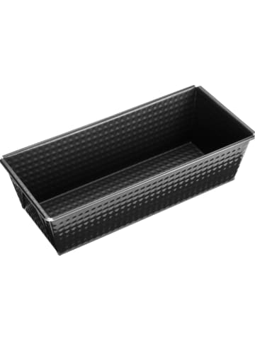 Keksówka "Black metallic" w kolorze czarnym - 30 x 11,5 cm