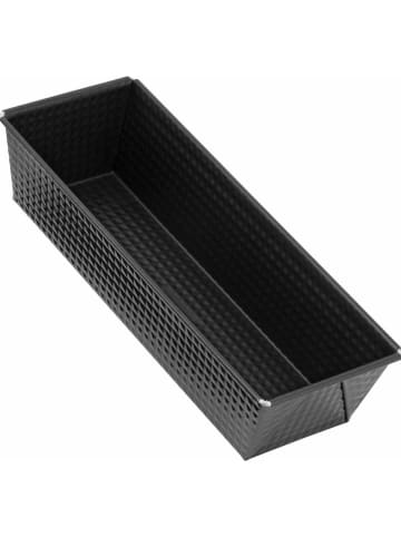 Keksówka "Black metallic" w kolorze czarnym - 30 x 11,5 cm