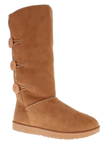 Winterstiefel "Flocon" in Hellbraun