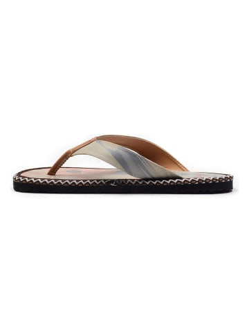 Teenslippers beige/meerkleurig