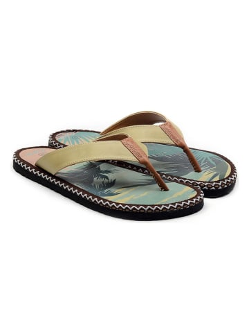 Teenslippers geel/meerkleurig