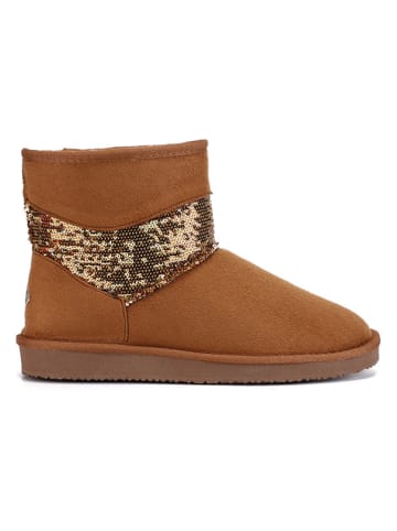Winterboots "Carson" lichtbruin