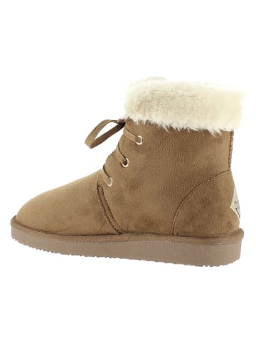 Winterboots "Celeste" in Hellbraun