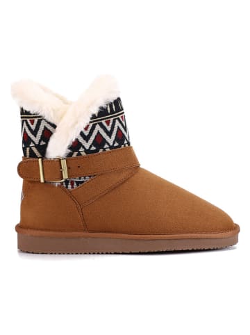 Winterboots "Colorado" lichtbruin