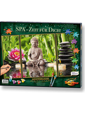 3-częściowy obraz "SPA" z akcesoriami