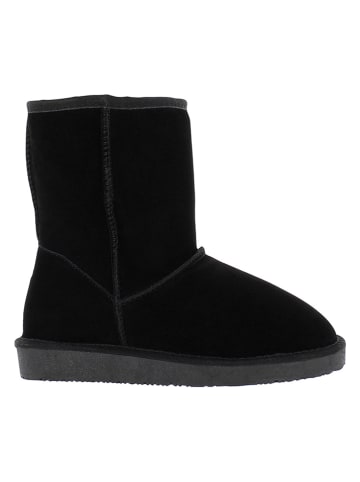 Leder-Winterboots "Medway" in Schwarz
