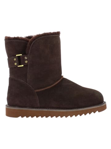 Leren winterboots "Blackbird" bruin
