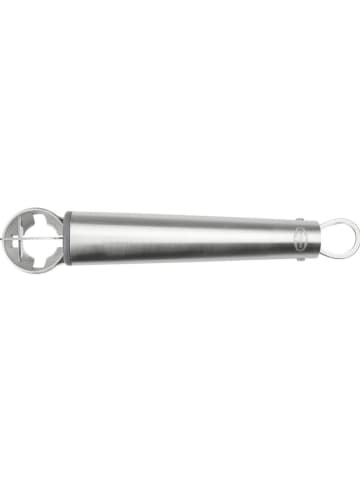 Roestvrijstalen pruimenontpitter - (L)17,5 x (B)4 cm