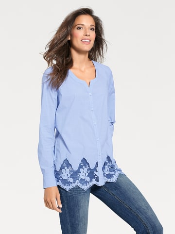 Blouse lichtblauw