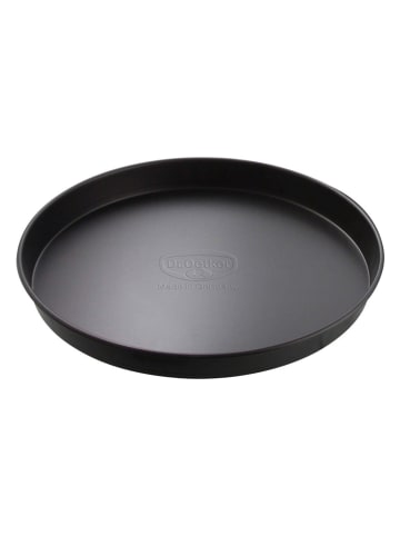 Pizzablech "Tradition" in Schwarz - Ø 30 cm