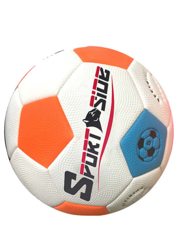 Strandball in Weiß/ Orange - ab 14 Jahren