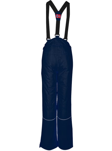 Spodnie narciarskie "Holmenkollen" - Slim fit - w kolorze granatowym