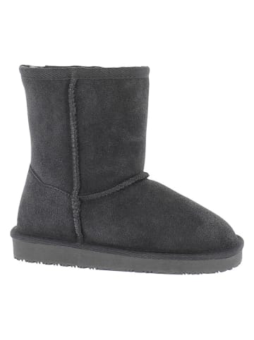 Leren winterboots "Gauze" grijs