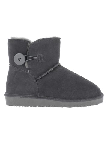 Leren winterboots "Fowl" grijs