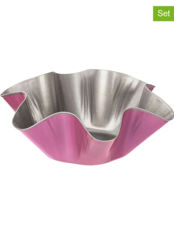 4er-Set: Backförmchen "creative studio" in Rosa - Ø 16,5 cm