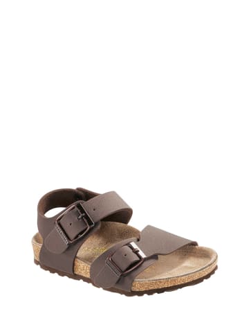 Sandalen "New York" in Braun