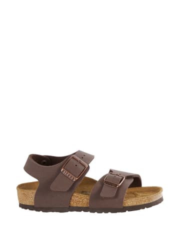Sandalen "New York" in Braun