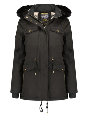 Parka "Celeste" in Schwarz