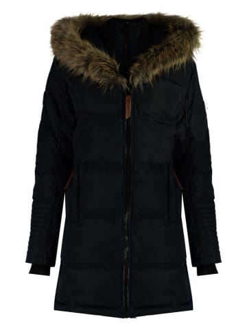 Parka "Beauty" w kolorze czarnym