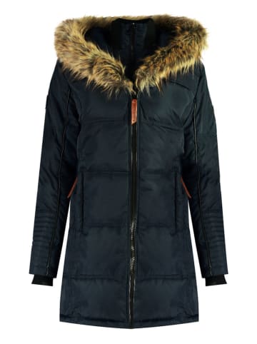 Parka "Beauty" donkerblauw
