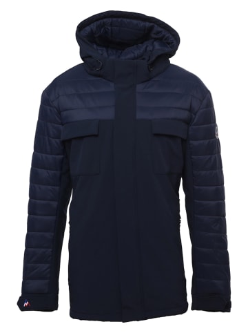 Parka w kolorze granatowym