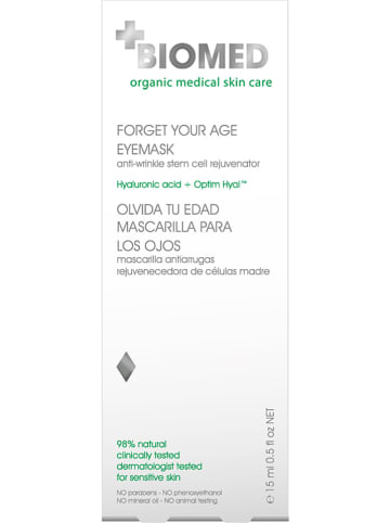 Maseczki przeciwzmarszczkowe (2 szt.) "Forget Your Age" pod oczy - 2 x 15 ml