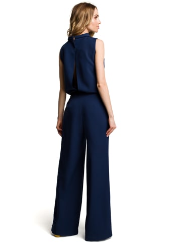 Jumpsuit donkerblauw