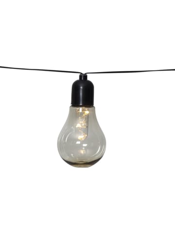 LED-Girlande "Glow" in Schwarz/ Transparent - (L)405 cm