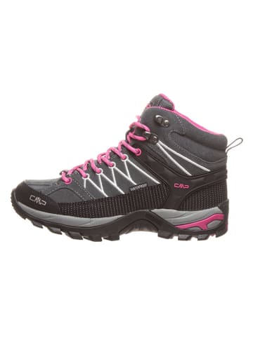 Leren trekkingboots "Rigel" zwart/grijs