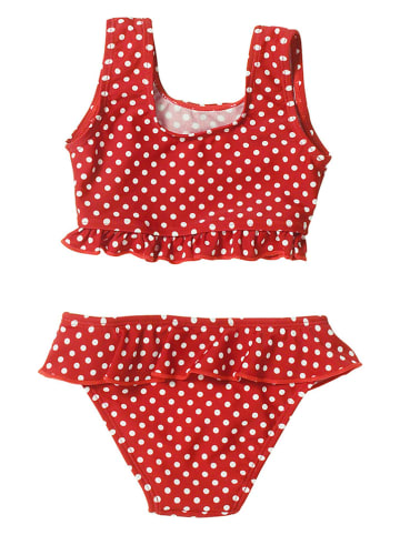 Bikini "Stippen" rood/wit