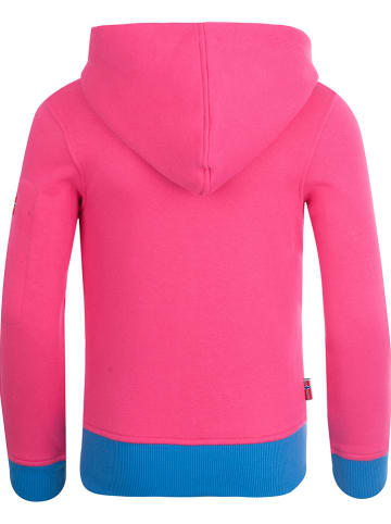 Sweatjacke "Sortland"  in Rosa/ Blau