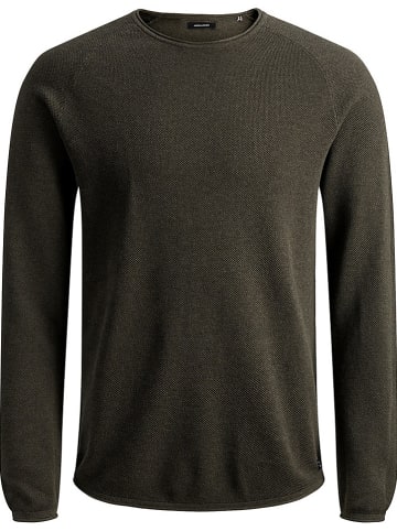 Pullover "Hill" in Oliv