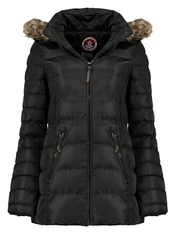 Parka zimowa "Anieseak" w kolorze czarnym
