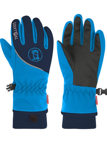 Functionele handschoenen "Trolltunga" blauw/donkerblauw