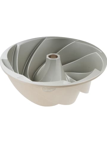 Gugelhupfform "Twist" in Creme - Ø 23 cm