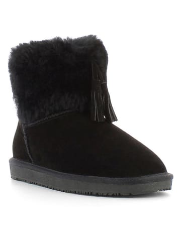 Leren winterboots "Nechako" zwart