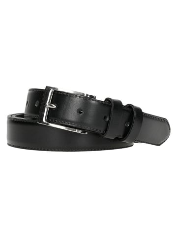 Leder-Gürtel in Schwarz