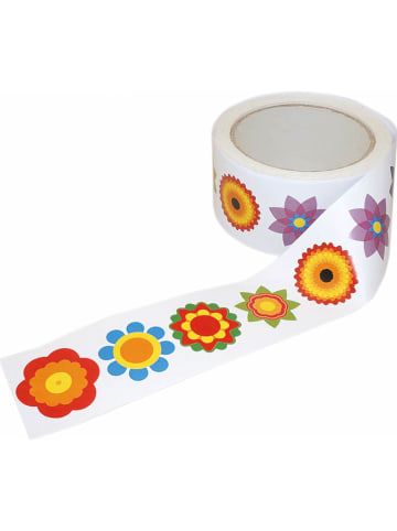 Sticker "Blumen" in Bunt - 450 Stück